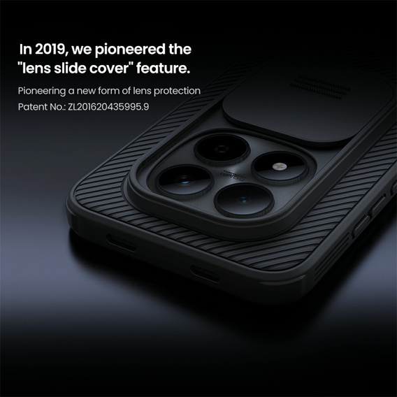 Pouzdro NILLKIN Camshield Pro s krytem fotoaparátu pro Xiaomi Redmi Note 15 Pro 5G