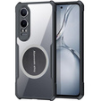 Pouzdro pro OnePlus Nord CE4 Lite, s magnetickou fólií, transparentní / černé