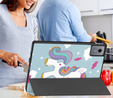 Pouzdro pro Lenovo Idea Tab 11" 2025 TB336FU TB336ZU, s funkcí stojánku, Smartcase, Unicorn