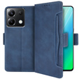 Klopové pouzdro pro Xiaomi Poco X6 5G, Card Slot, modré