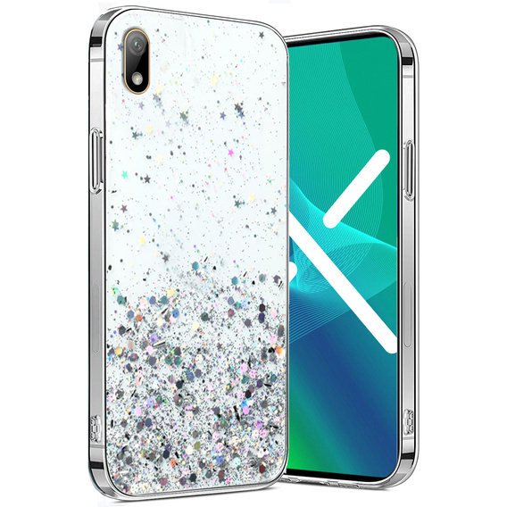 Pouzdro pro Huawei Y5 2019, Glittery, průhledné