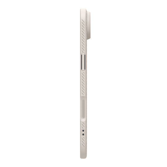 Pouzdro Spigen Liquid Air pro iPhone Air, přírodní titanová barva