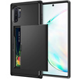 Pouzdro pro Samsung Galaxy Note 10+ Plus, Sliding Card Holder, černé