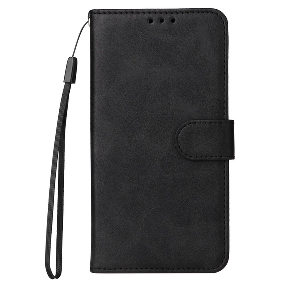 Klopové pouzdro pro Samsung Galaxy A34 5G, Leather Wallet, černé