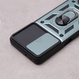 Pouzdro pro Oppo A98 5G, CamShield Slide, zelený