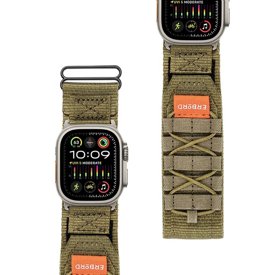 Nylonový řemínek ERBORD Runner pro Apple Watch 1/2/3/4/5/6/7/8/9/SE/ULTRA/ULTRA 2 42/44/45/49MM