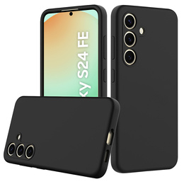 Pouzdro pro Samsung Galaxy S24 FE, Silicone MagSafe, černé