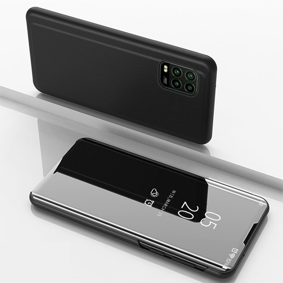 Pouzdro pro Xiaomi Mi 10 Lite, Clear View, černé
