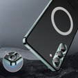 Ochranné pouzdro na fotoaparát pro Samsung Galaxy S23, CamShield MagSafe, transparentní / zelené