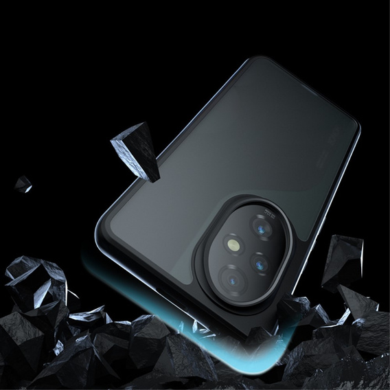 Pouzdro pro Honor 200 Pro 5G, Fusion Hybrid, transparentní / černé