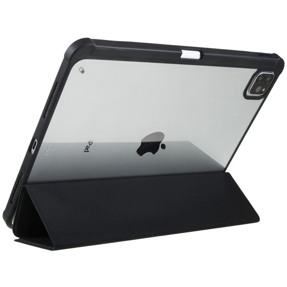 Pouzdro pro iPad Pro 12.9" 2022/2021/2020 (6/5/4 gen.), Smartcase Hybrid, se slotem na stylus, černé