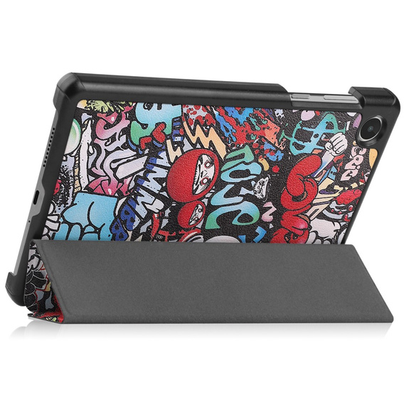 Pouzdro pro Lenovo Tab M8 Gen 4 TB-300FU, Smartcase, graffiti