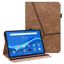 Pouzdro pro Lenovo Tab M10 Plus TB-X606F, Classic, s prostorem pro stylus, hnědé