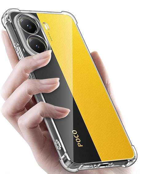 Pouzdro pro Xiaomi Poco X7 Pro 5G, Dropproof, průhledné