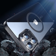 Pouzdro pro iPhone 14 Pro, ERBORD Hybrid MagSafe Case, černé