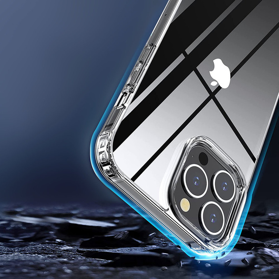 Pouzdro pro iPhone 14 Pro, Fusion Hybrid, průhledné