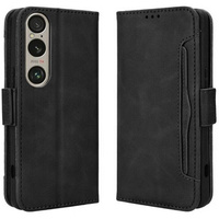 Klopové pouzdro pro Sony Xperia 1 VI, Card Slot, černé