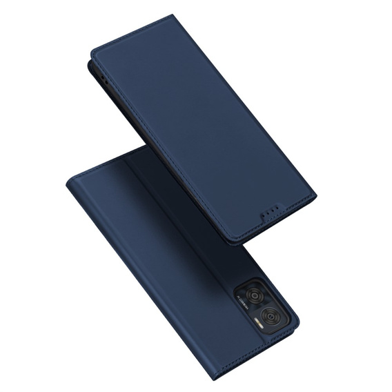Pouzdro Dux Ducis pro Motorola Moto E22 / E22i, Skinpro, námořnicky modré