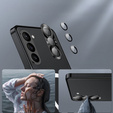 Ochranné pouzdro na fotoaparát pro Samsung Galaxy S23, CamShield MagSafe, transparentní / černé