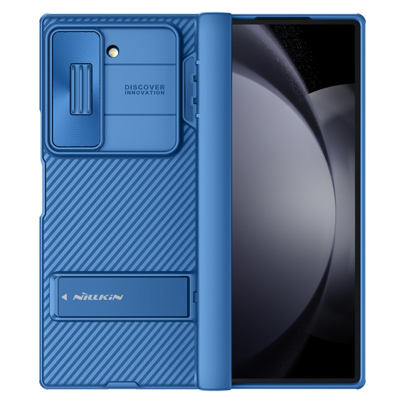 Pouzdro pro Samsung Galaxy Z Fold6 5G, obrněné Nillkin, CamShield Pro, modré