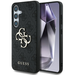 Pouzdro GUESS pro Samsung Galaxy S25, 4G Big Metal Logo, černé