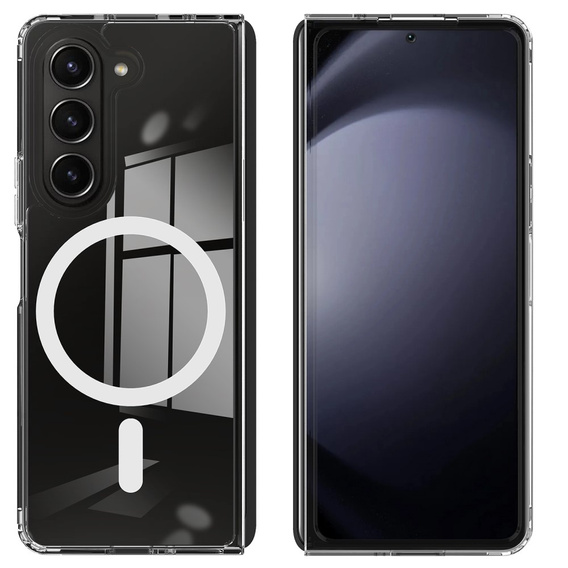 Pouzdro pro Samsung Galaxy Z Fold6 5G, Fusion Hybrid, pro MagSafe, průhledné