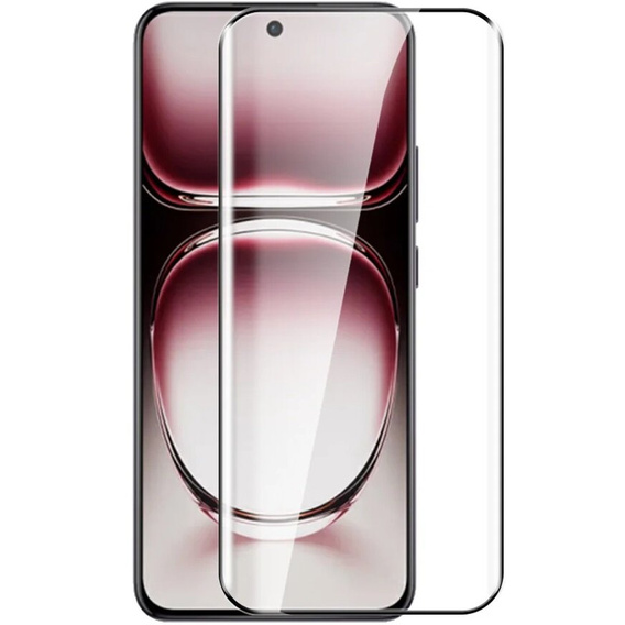 3D tvrzené sklo pro Oppo Reno 12, černý rámeček