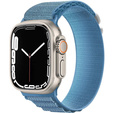 Pasek Nylonowy do Apple Watch 1/2/3/4/5/6/7/8/SE/ULTRA 42/44/45/49mm, Niebieski