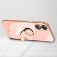 Pouzdro pro Oppo A17, Electro Ring, růžové