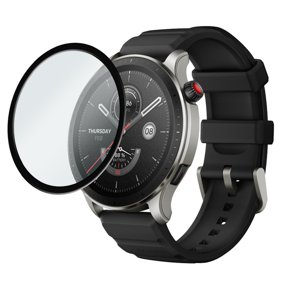 2x hybridní sklo ERBORD pro Amazfit GTR 4 46mm