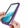 Pouzdro pro Samsung Galaxy A34 5G, Shockproof, s fólií, fialové
