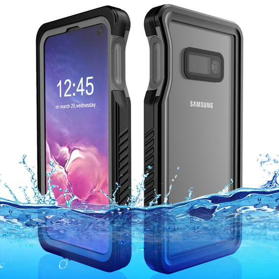 Vodotěsné pouzdro IP68 pro Samsung Galaxy S10e, černé
