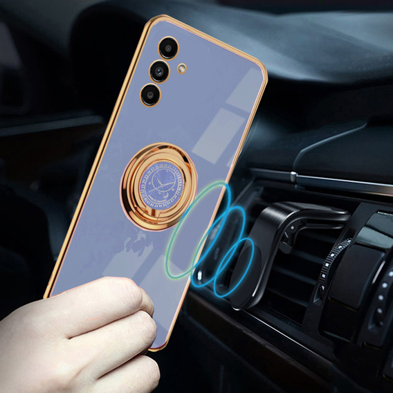 Pouzdro pro Samsung Galaxy A04S / A13 5G, Electro Ring, modré