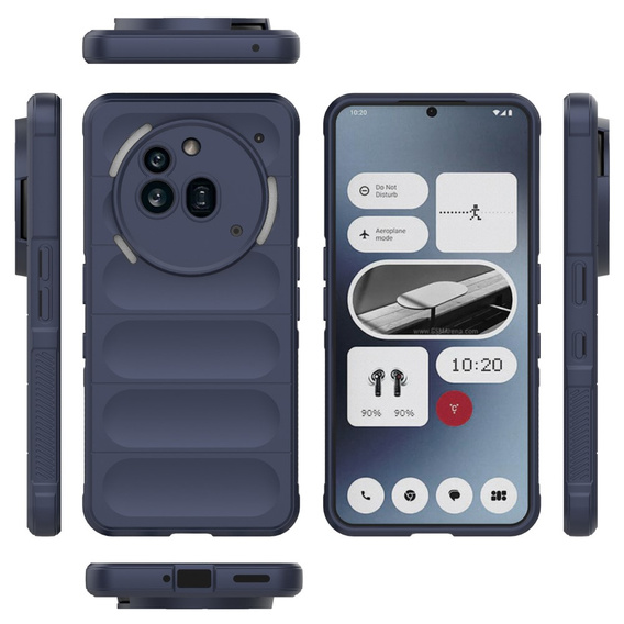 Pouzdro pro Nothing Phone 3A Pro, Gaming Shockproof, námořnicky modré
