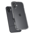 Pouzdro Spigen pro iPhone 16, Ultra Hybrid, průhledné + 9H tvrzené sklo