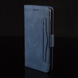 Klopové pouzdro pro Xiaomi Redmi 15 5G / 4G, slot na karty, peněženka, tmavě modré