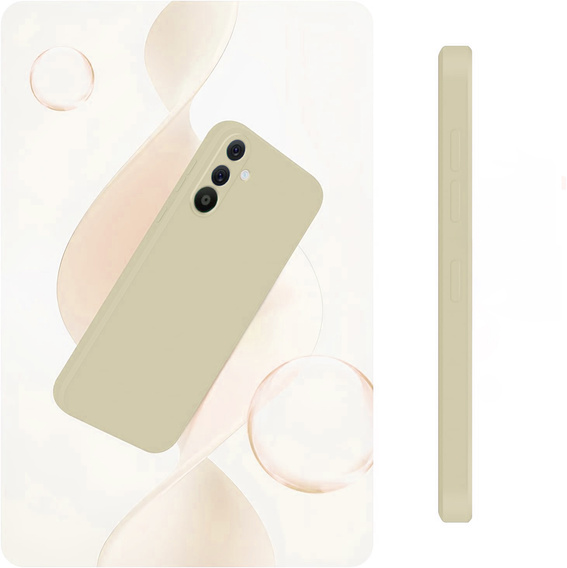 Pouzdro pro Samsung Galaxy A36 5G, Silicone Lite, béžové