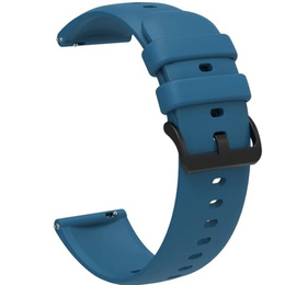 Pasek Silikonowy uniwersalny 22mm, Granatowy