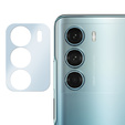Tvrzené sklo na fotoaparát pro Motorola Moto G200 5G, průhledné