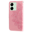 Klopové pouzdro pro Xiaomi Redmi 13C / Poco C65, Mandala Flower, růžové