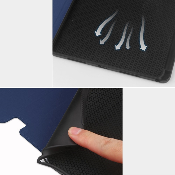 Pouzdro pro Lenovo Tab M11, Business Card and Pen Slot, modré