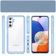 Pouzdro pro Samsung Galaxy A14 4G/5G, Fusion Hybrid, transparentní / modré