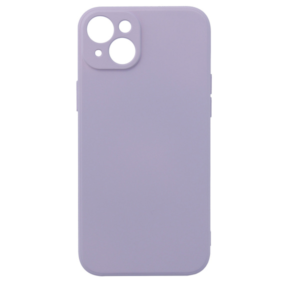 Pouzdro pro iPhone 15 Plus, Silicone Lite, fialové