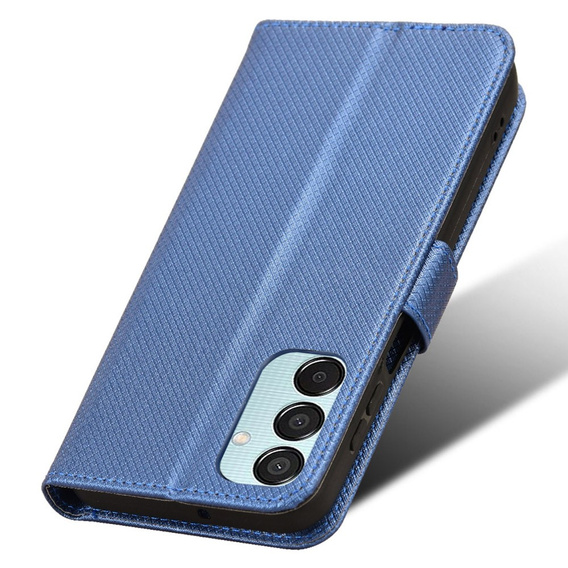 Klopové pouzdro pro Samsung Galaxy M15 5G, Wallet Smart Magnet, modré