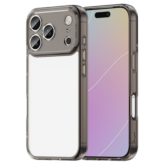 Silikonové pouzdro s pevnou zadní stranou pro iPhone 17 Pro