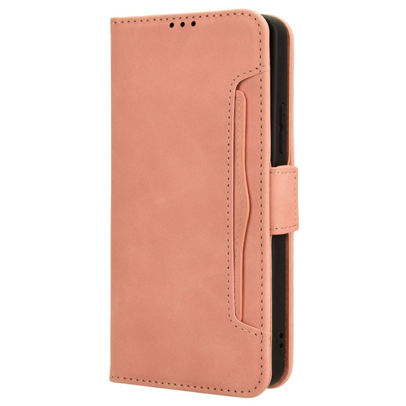 Klopové pouzdro pro Xiaomi Redmi A3, Card Slot, růžové