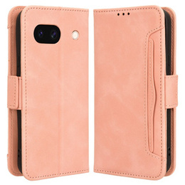 Klopové pouzdro pro Google Pixel 8A, Card Slot, růžové