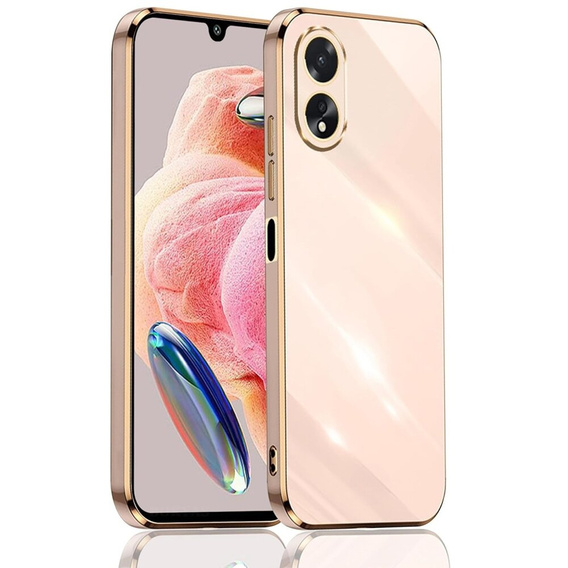 Pouzdro pro Oppo A38 4G / Oppo A18 4G, Glamour CamShield, růžové rose gold