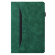 Pouzdro pro Xiaomi Redmi Pad Pro / Xiaomi Poco Pad, Classic, s prostorem pro stylus, zelené