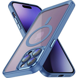 Pouzdro pro iPhone 14 Pro Max, ERBORD Impact Guard, MagSafe, modré